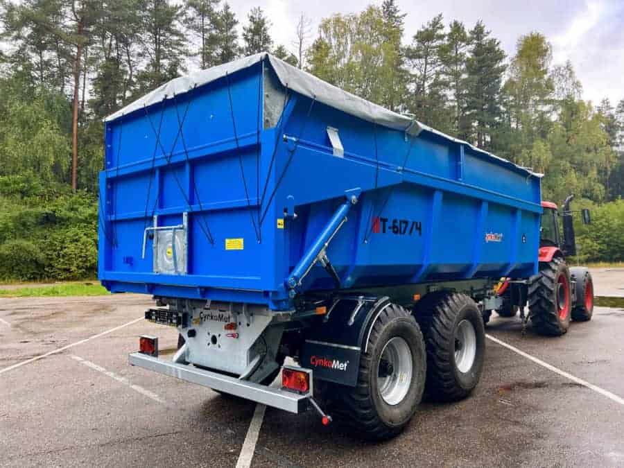 Przyczepy rolnicze tandem